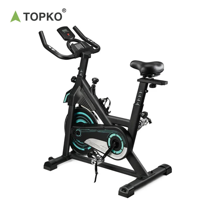 TOPKO US Warehouse Professional Workout Spin Bike Home Fitness Spinning Bike