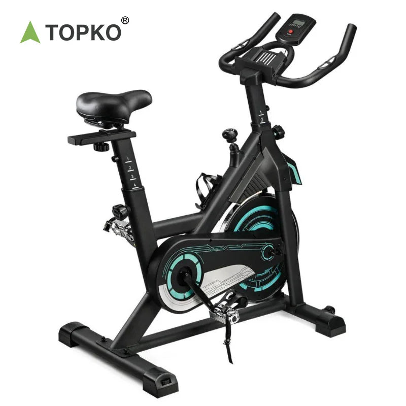 TOPKO US Warehouse Professional Workout Spin Bike Home Fitness Spinning Bike