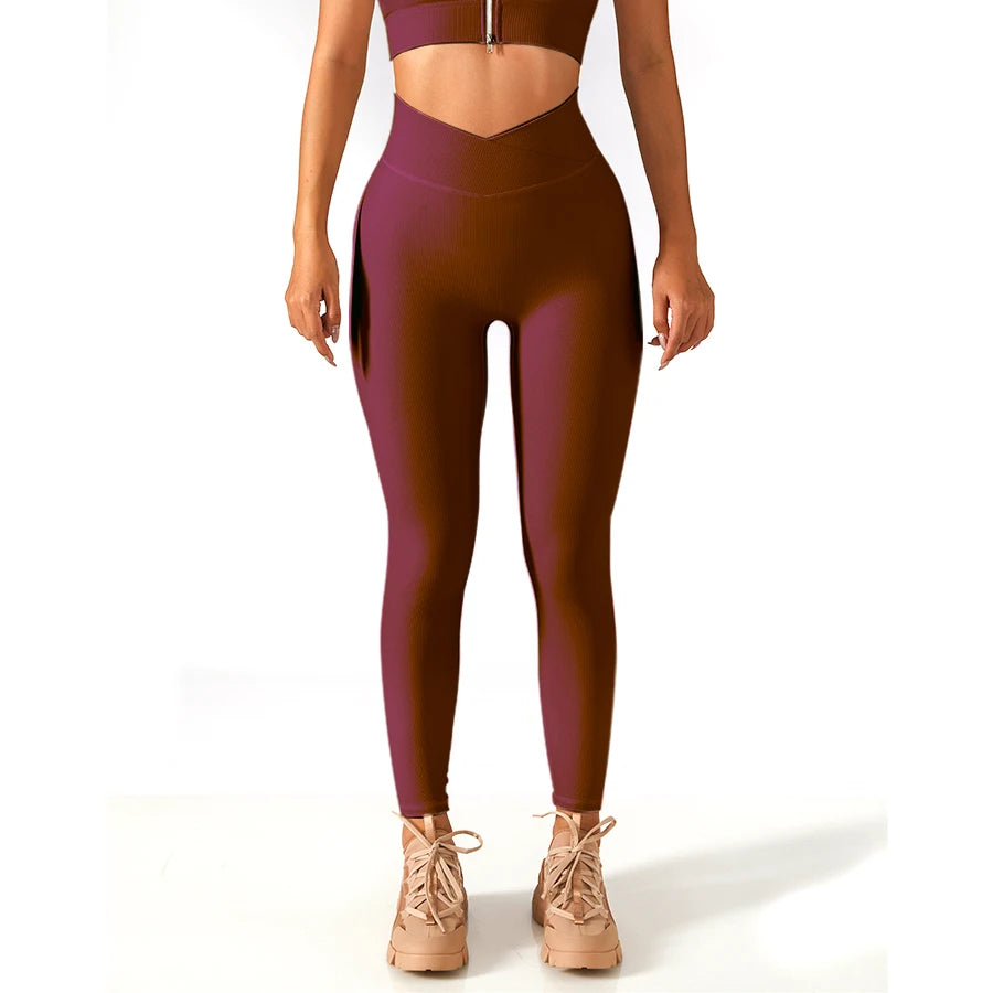 Zipper up Sports Bra Shorts Leggings Ribbed Yoga Set 4 Pieces Gym Fitness Workout Clothing Women Active Wear Sets