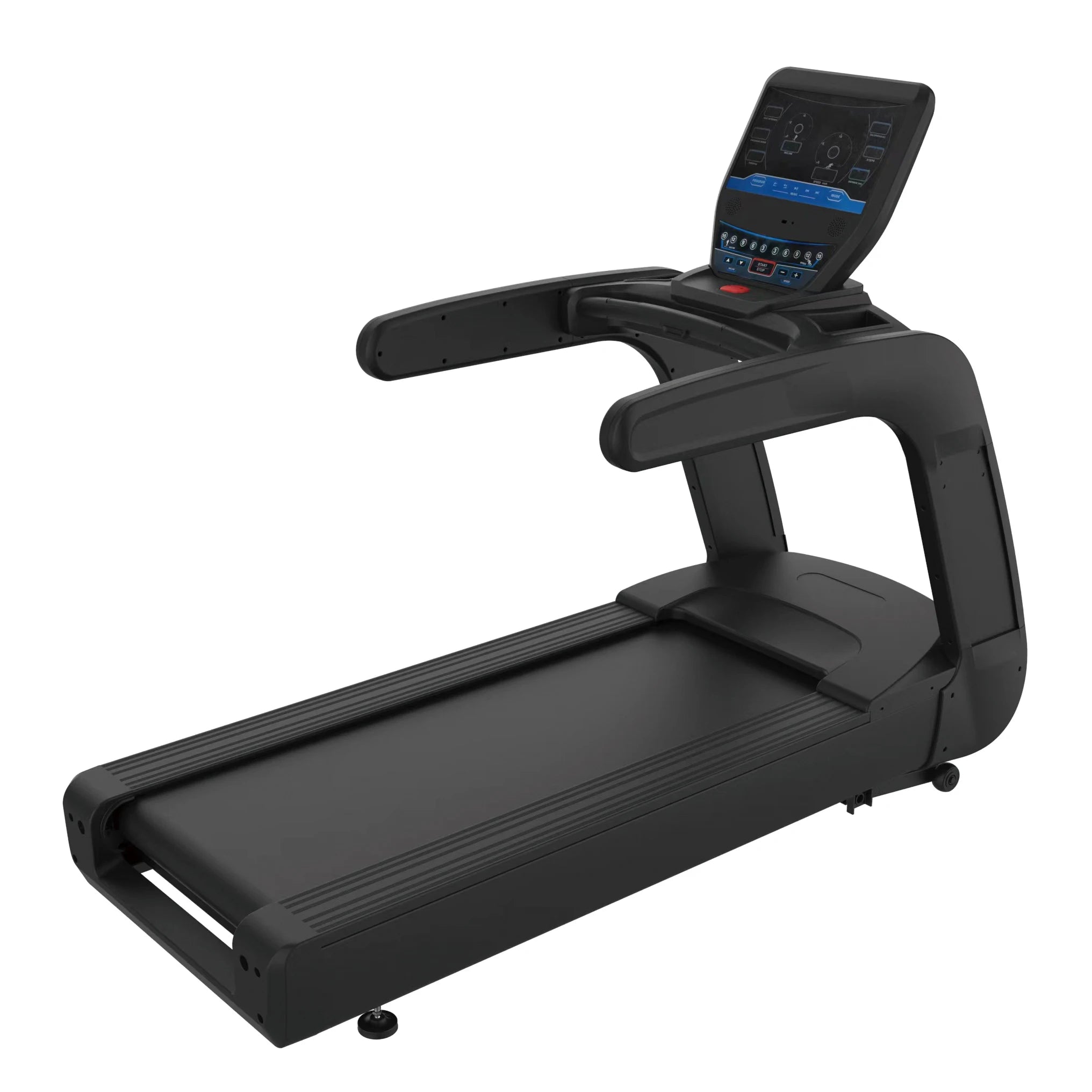 T10 Unisex Commercial Fitness Gym Treadmill Electric Cardio LED Screen Time Machine Running Handheld Time Machine Unisex