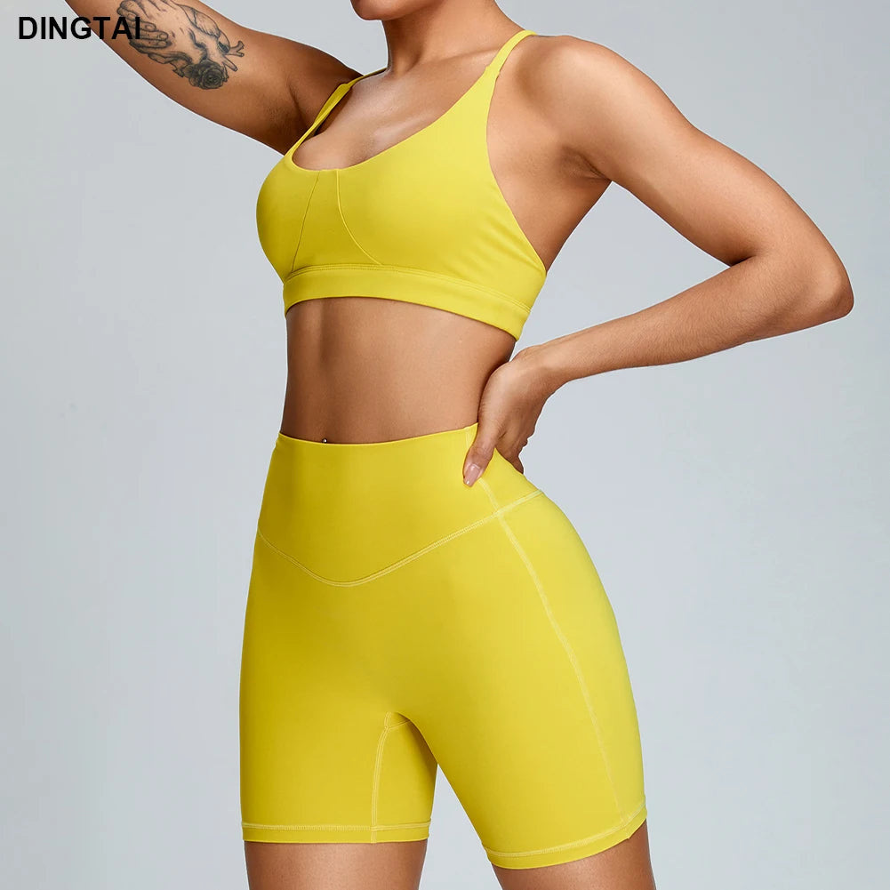 Gym 3 Piece Set Workout Clothes for Women Sports Bra and Leggings Set Sports Wear for Women Gym Clothing Athletic Yoga Set
