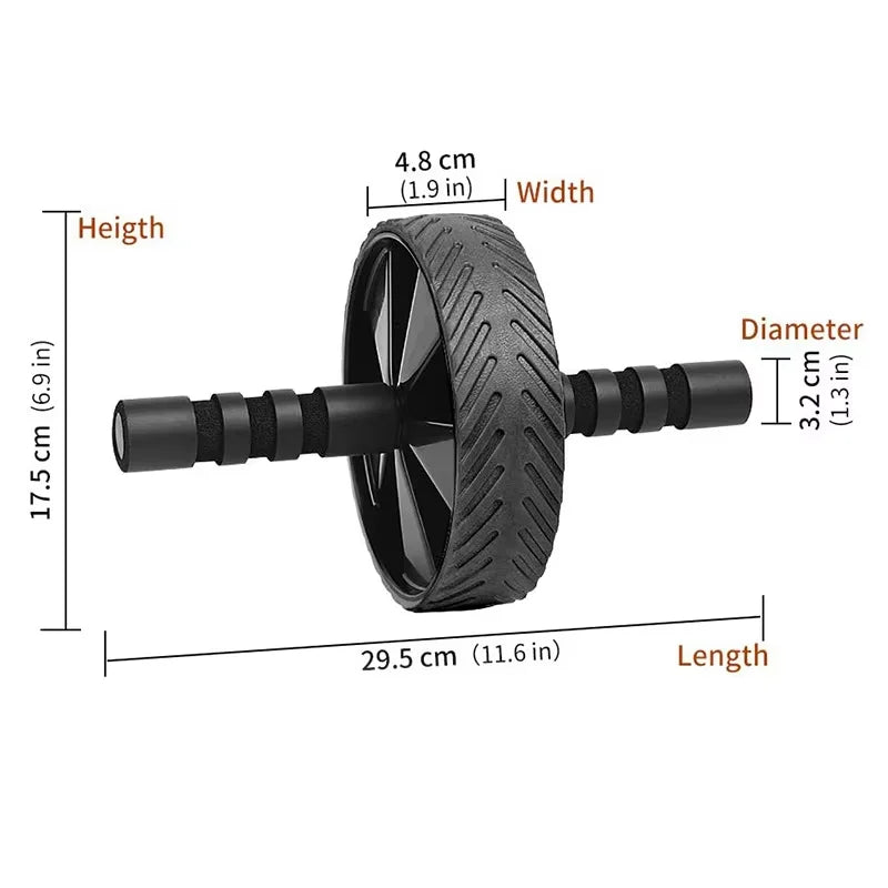 Multifunctional  Home Gym  Fitness Exercise Hot Selling Basic Roller Workout  Ab  Wheel  for Muscle Building