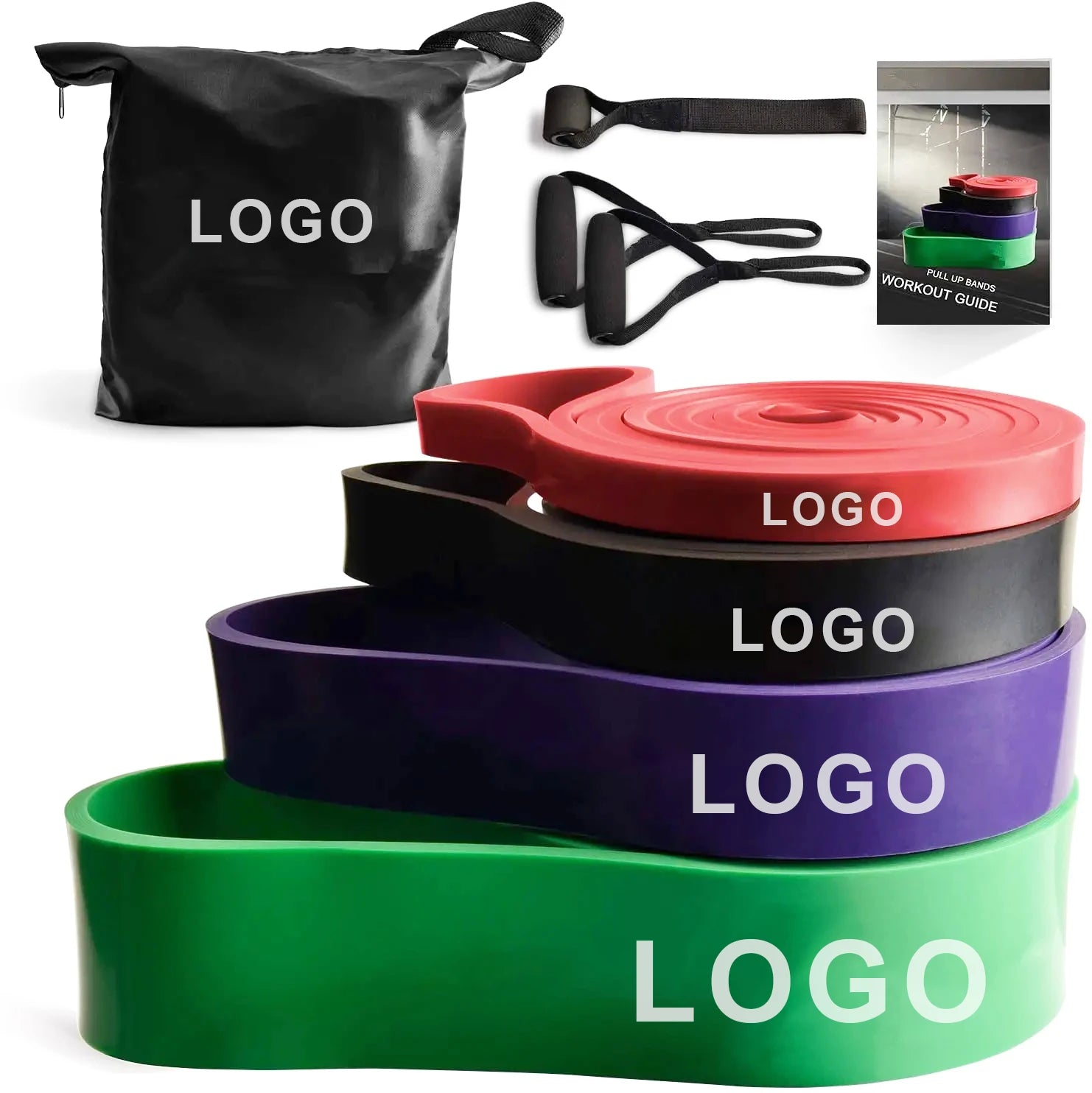 Factory Price Gym Fitness Training Exercise Workout Pull up Assist Resistance Bands