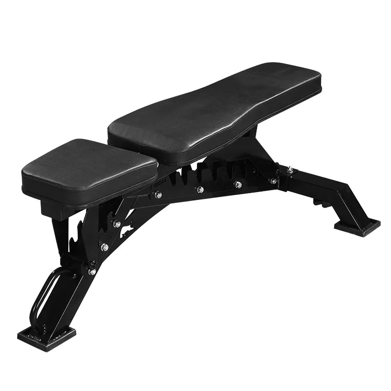 Professional Incline/Decline Weight Bench, Commercial Gym Quality with Transport Wheels