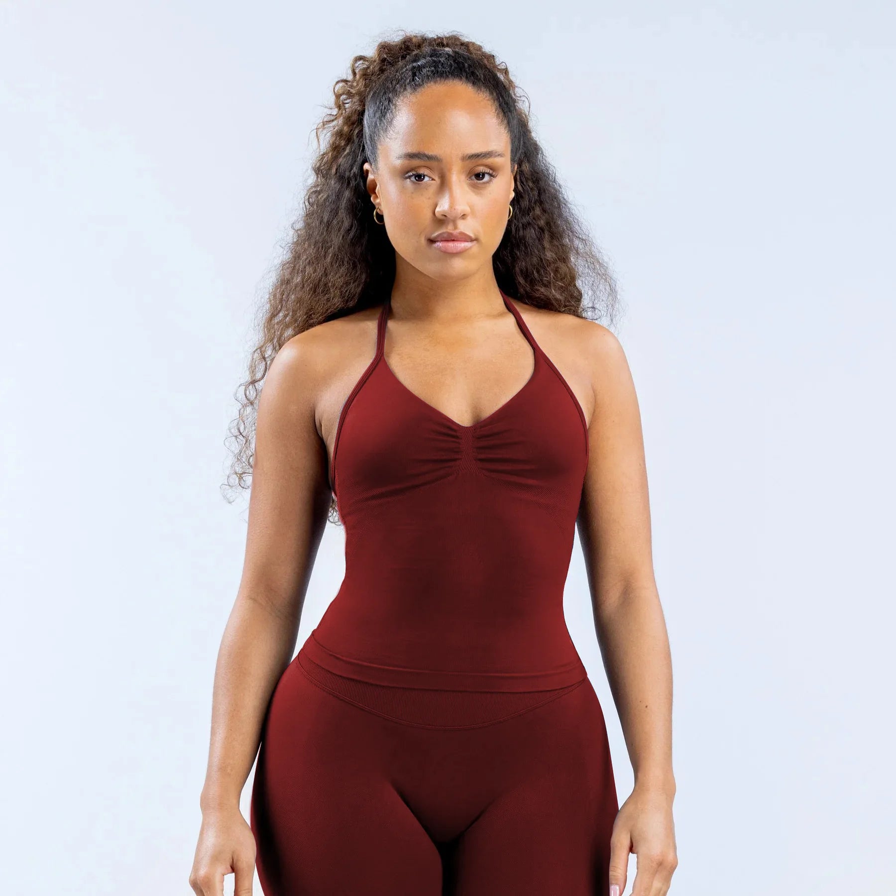 Women's Sports Scrunch Bra Yoga Vest Anti-Walking for Outdoor Running Fitness Gym Sportswear  Top Seamless
