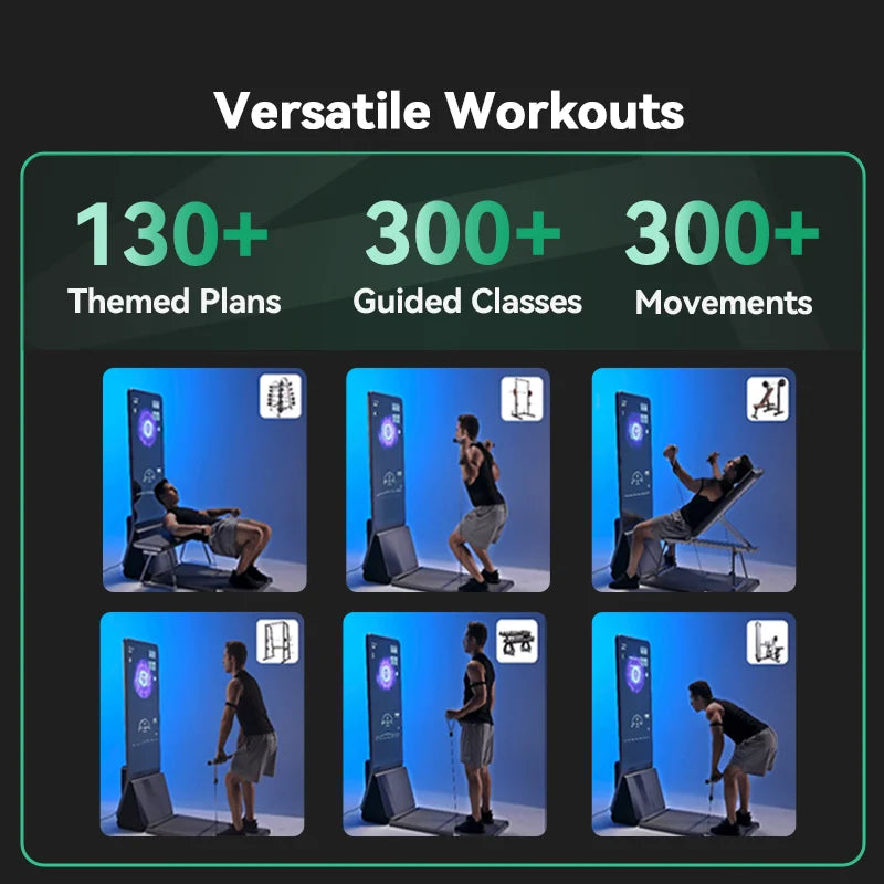 Premium Home Gym with Smart Workout Equipment Intellicore Gym AEK1 Multi-Function Station Aesthetics