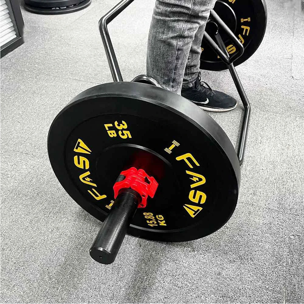 Bumper Weight Plates, Rubber Plate with 2-Inch Steel Insert Rubberized Weightlifting Barbell Plates 35LB, Pairs or Sets