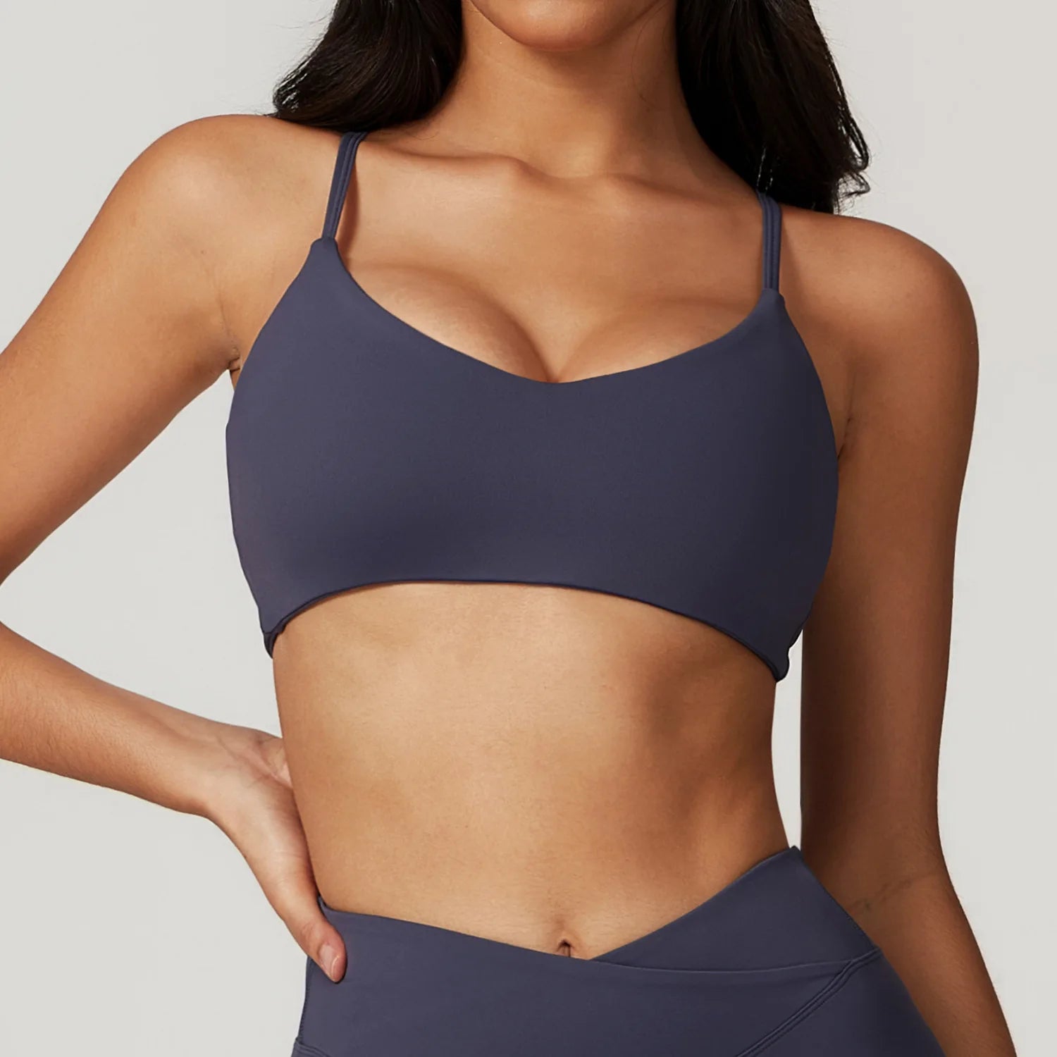 8799 New Design High Quality Open Back Sport Bra Top Fitness Women Backless Gym Yoga Sports Bra for Gym