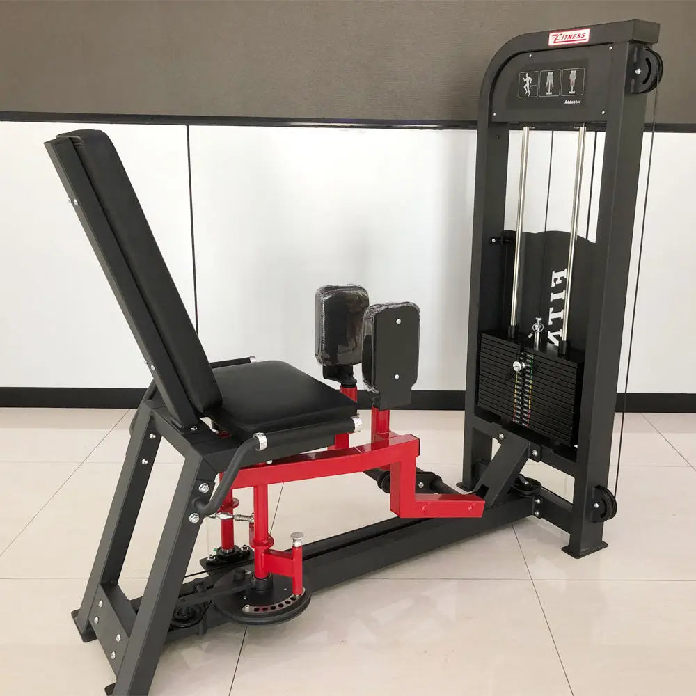 Commercial Gym Equipment Portable Iron Adductor/Abductor Inner & Outer Thigh Machine Durable and Safe Pin Loaded Machine