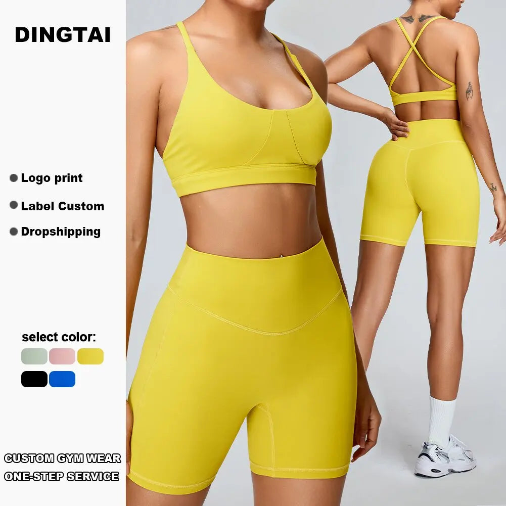Gym 3 Piece Set Workout Clothes for Women Sports Bra and Leggings Set Sports Wear for Women Gym Clothing Athletic Yoga Set
