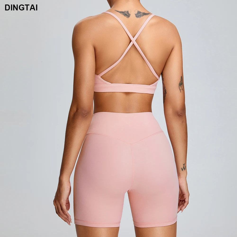 Gym 3 Piece Set Workout Clothes for Women Sports Bra and Leggings Set Sports Wear for Women Gym Clothing Athletic Yoga Set