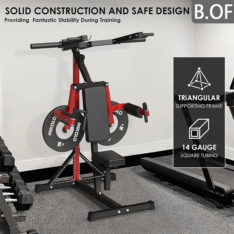 Sitting Posture Recommendation Fitness Equipment, Side Flat Lifting Hip Pushing Machine, Pull Up Training Machine