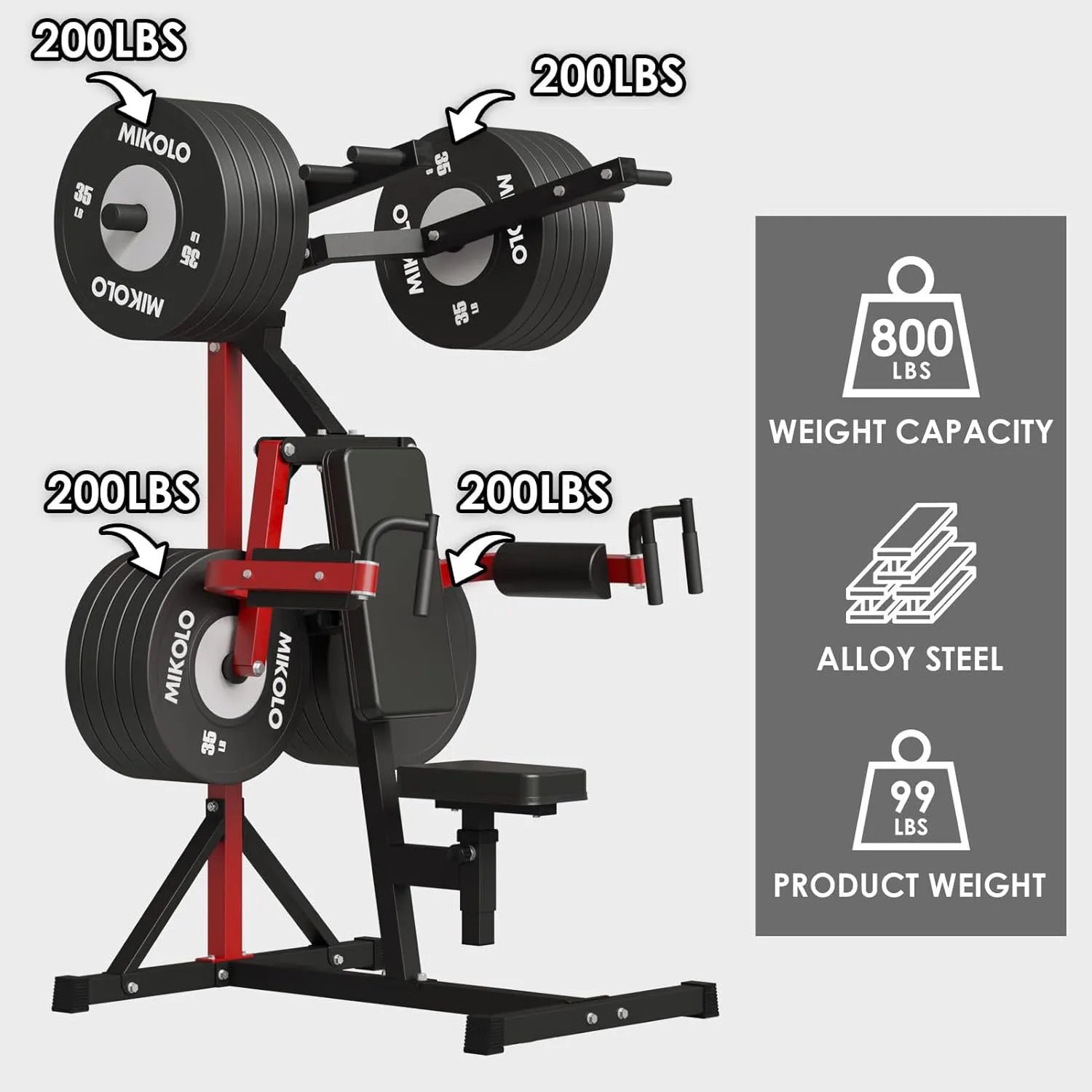 Sitting Posture Recommendation Fitness Equipment, Side Flat Lifting Hip Pushing Machine, Pull Up Training Machine