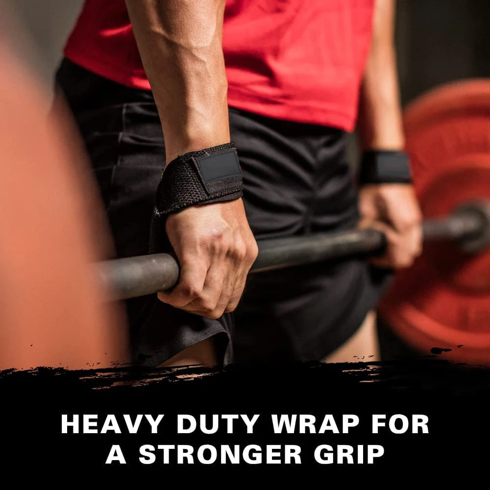 1 Pair Weight Lifting Straps with Wrist Support, Wrist Straps for Weightlifting, New Workout Wrist Wraps for Deadlifting In Gym