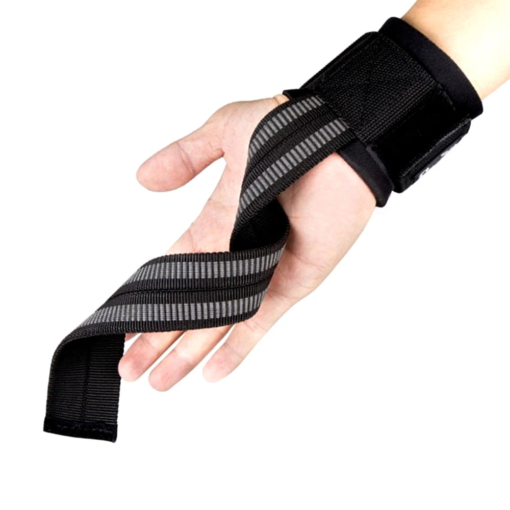 1 Pair Weight Lifting Straps with Wrist Support, Wrist Straps for Weightlifting, New Workout Wrist Wraps for Deadlifting In Gym