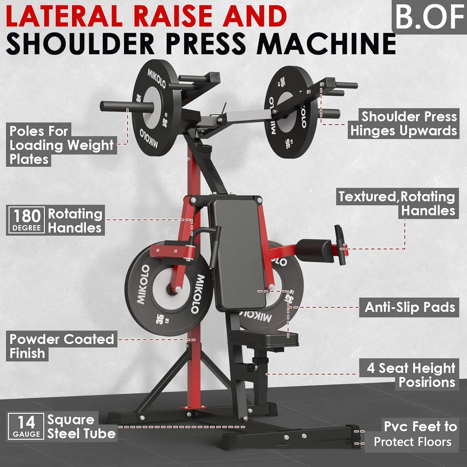 Sitting Posture Recommendation Fitness Equipment, Side Flat Lifting Hip Pushing Machine, Pull Up Training Machine