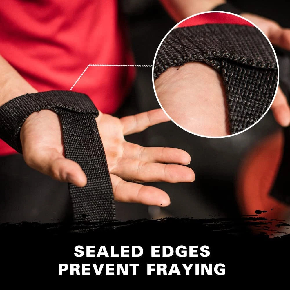 1 Pair Weight Lifting Straps with Wrist Support, Wrist Straps for Weightlifting, New Workout Wrist Wraps for Deadlifting In Gym