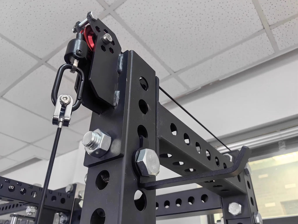 Weight Cable Pulley System Fitness Pulley Attachment Home Gym Equipment for LAT Pull Down, Arm Workout